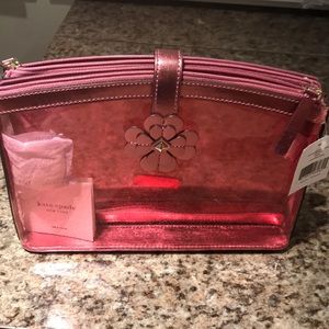 Kate spade Sabine double compartment cosmetic bag